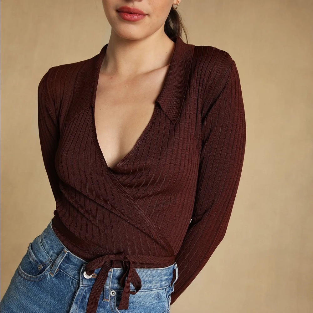 Rouje Loraine Top in Boreaux Size 36 NWT